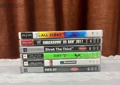 Original Sony PSP UMD Games Collection