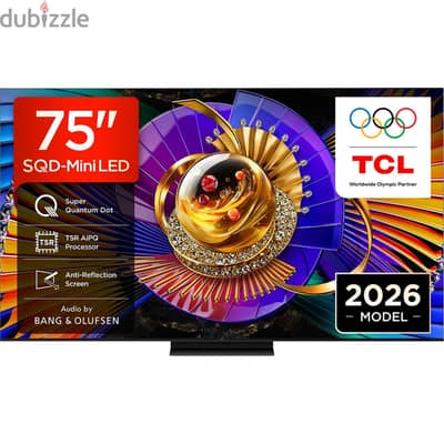 TCL 75C7L-UK 75 Inch MiniLED 4K Ultra HD Smart TV Bluetooth WiFi