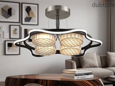 Luxury Modern Wave LED Chandelier / Pendant Ceiling Light (Brand New)