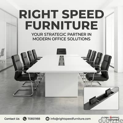 Office Meeting Table with Chairs