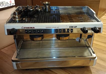 Faema E98 Espresso Machine used 1 once, FREE DELIVERY