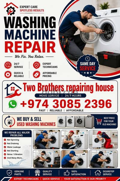 WASHING MACHINE REPAIR -30852396