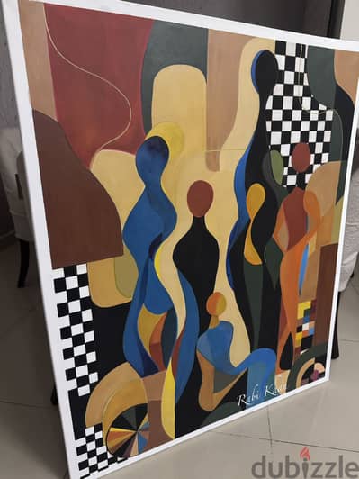 Vogue. Modern art on canvas