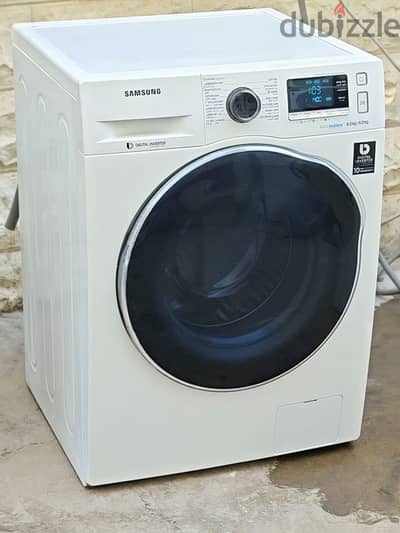 Samsung 8/6 Kg Washing Machine For Sale