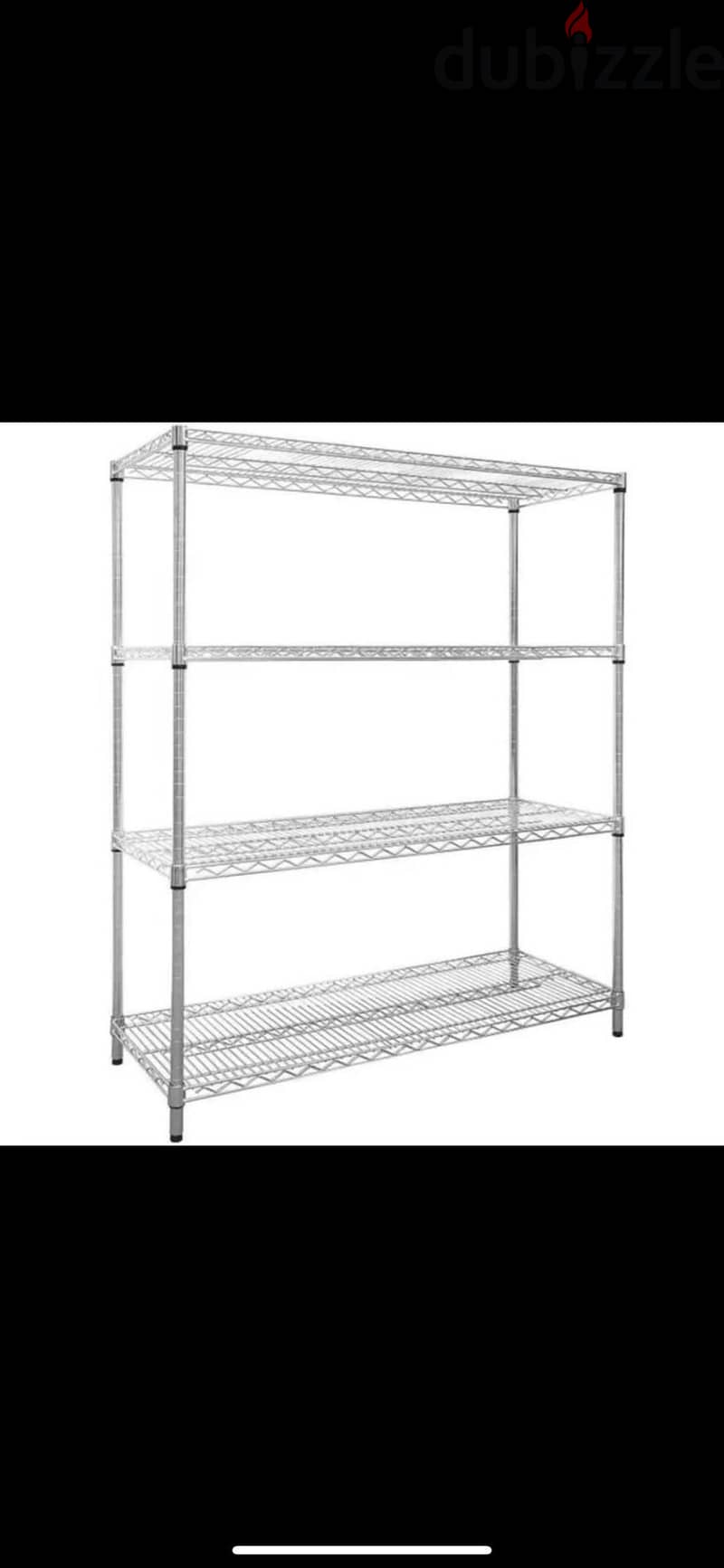 Slotted Angle Rack (Grey) Heavy duty rack, Shelves (rufuf) 7