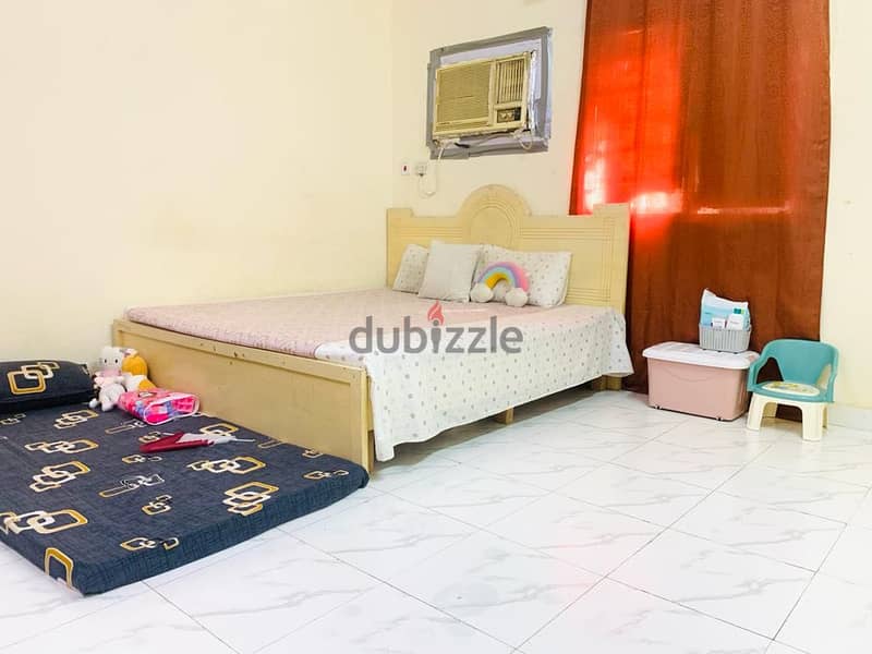 1BHK Family Room for rent in Al wukhair behind Al maha clinic, Woqod 3