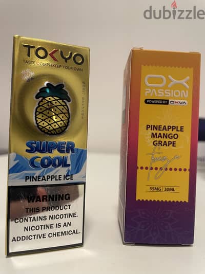 Tokyo & Oxva (Salt-Nic Juice)