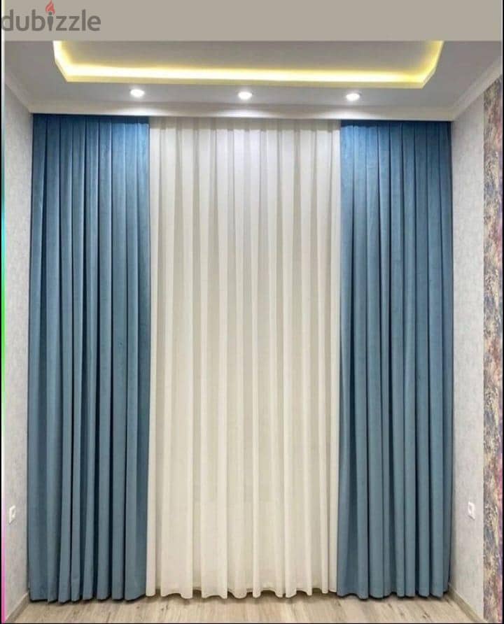 Curtains And Blinds Shop → New Curtains Making And Fixing Available 3