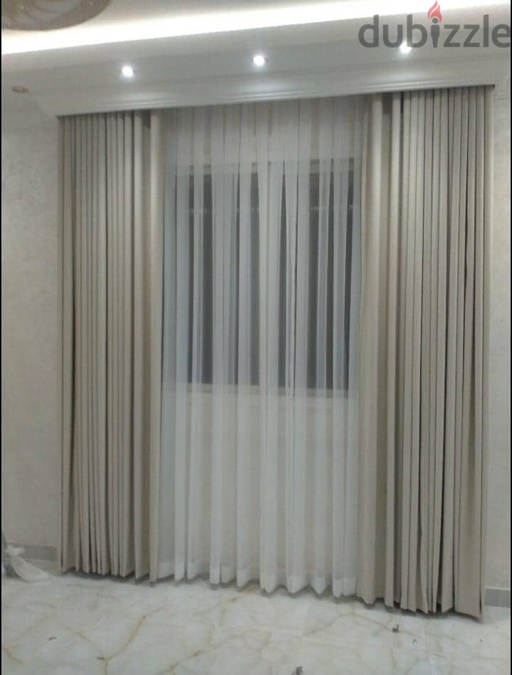 Curtains And Blinds Shop → New Curtains Making And Fixing Available 4