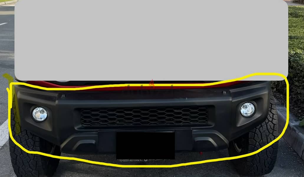 Suzuki Jimny front bumper 1