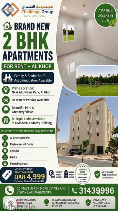 BRAND NEW 2BHK ALKHOR