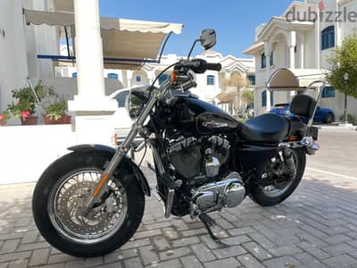 2017 black harley sportster going cheap only 5k km done valid istemara