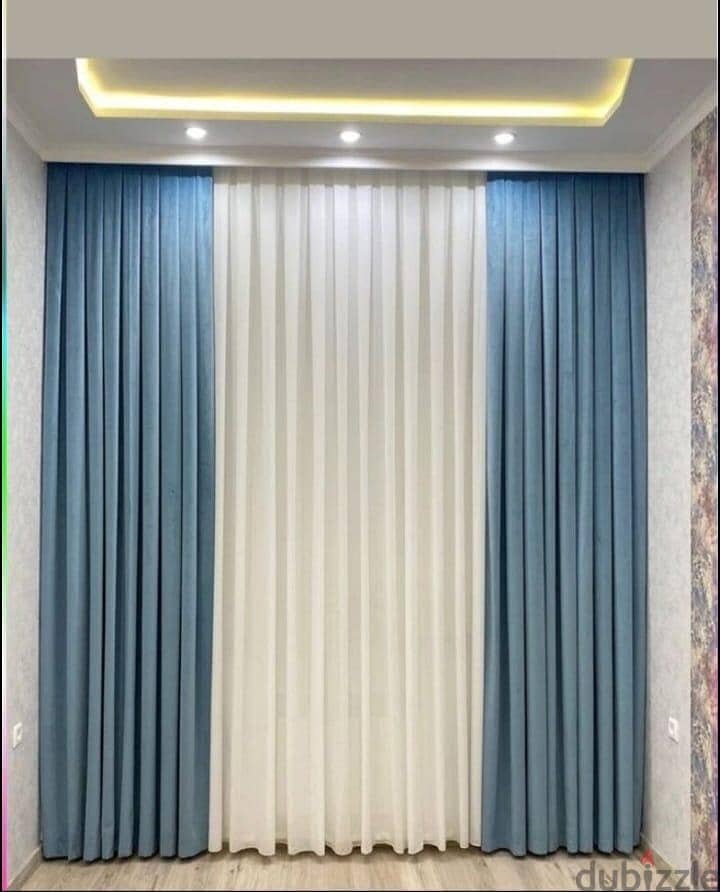 AL Naimi Curtains Shop → New Curtains And Blinds With Fixing Available 4