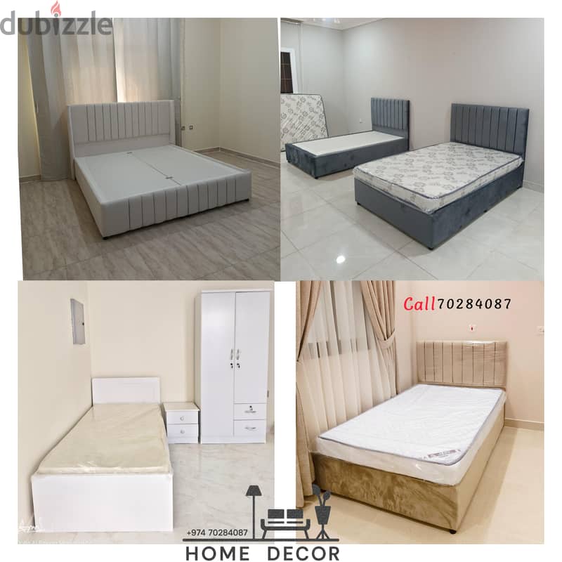 Single bed, Double bed mattress available 1