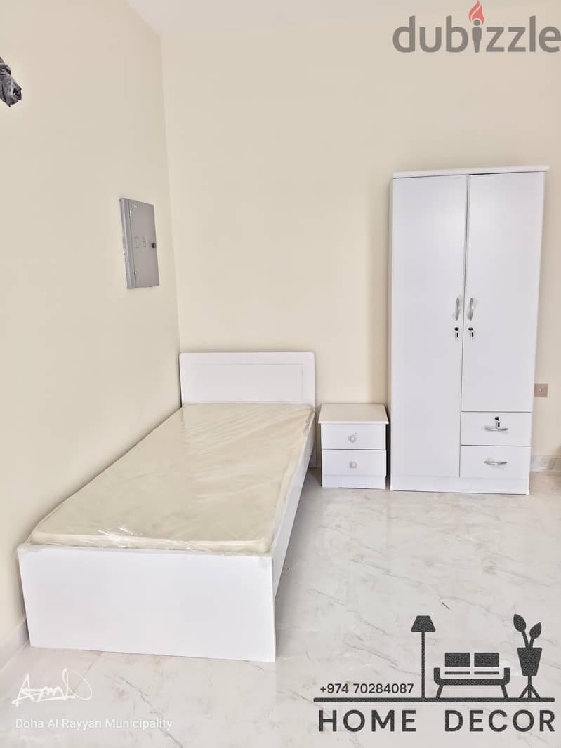 Single bed, Double bed mattress available 2
