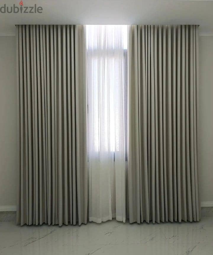 Curtains And Blinds Shop → New Curtains Making And Fixing Available 3