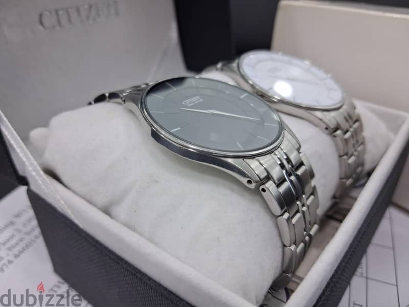 Citizen Eco-Drive 4mm 3AMT Sapphire Glass Made in Japan 4