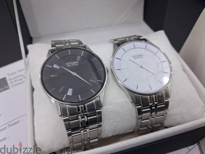 Citizen Eco-Drive 4mm 3AMT Sapphire Glass Made in Japan 5