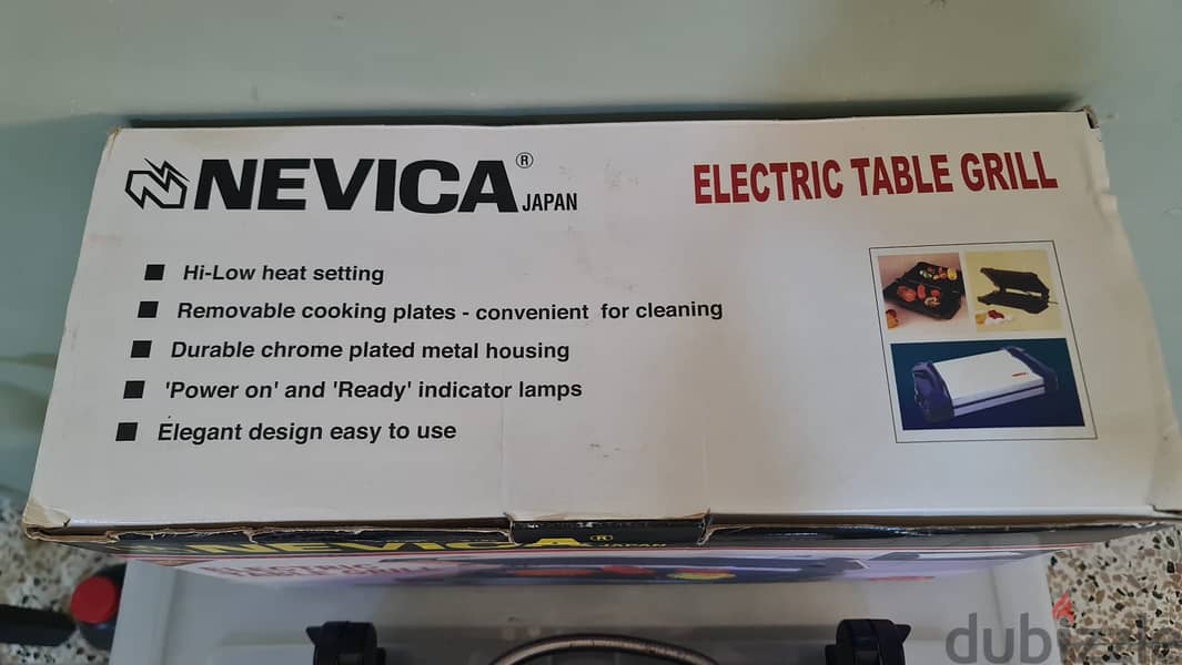 Electric Table Grill 2