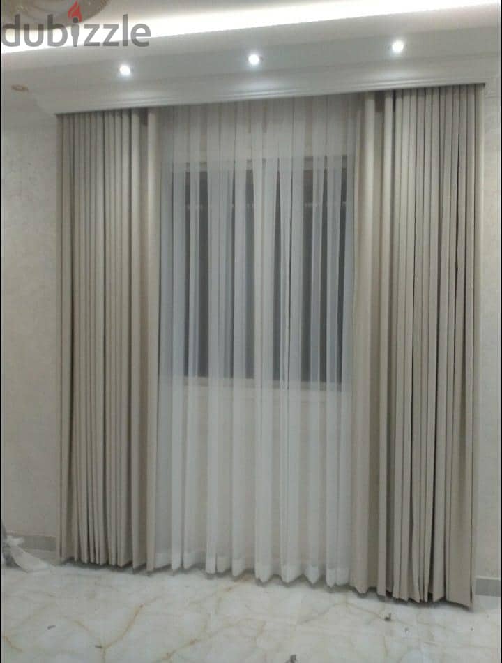 AL Naimi Curtains And Blinds Shop → New Curtains Making And Fixing 6