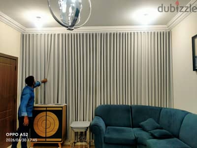 home curtains,sofa,carpet, roller blind, grass,