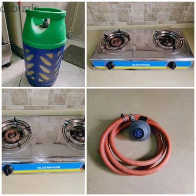 Gas Stove & Cylinder Complete Set.
