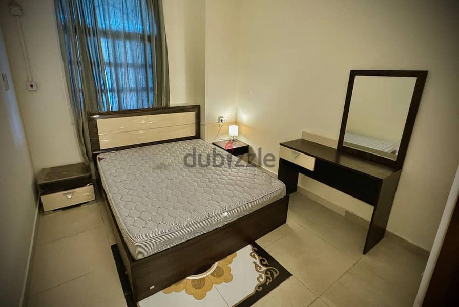 furnished family 1BHK mathar Qadeem QR3000 2
