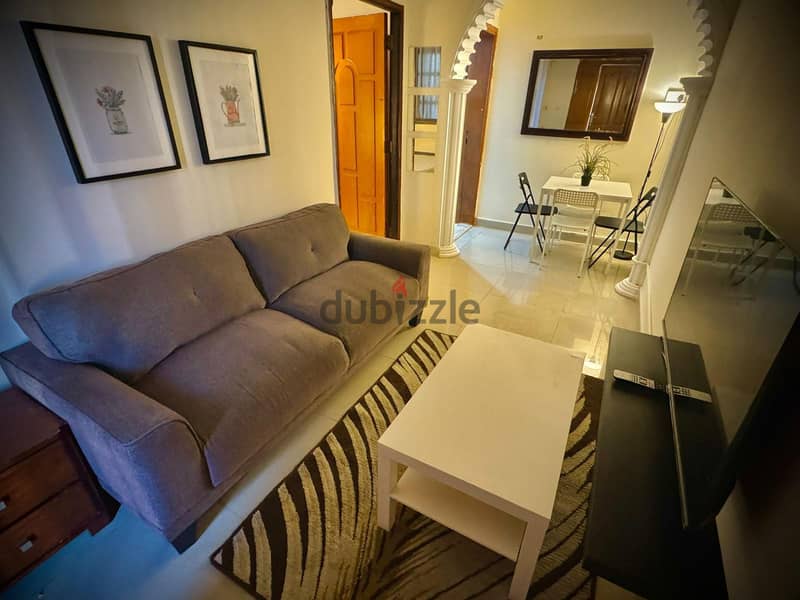 furnished family 1BHK mathar Qadeem QR3000 3