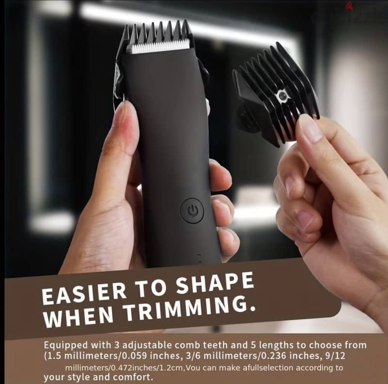 Professional Body Hair Trimmer, For Men'S ,Women’s Groin Body Hair 4