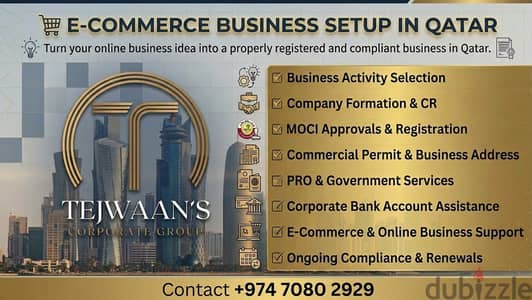 E-COMMERCE BUSINESS SETUP IN QATAR