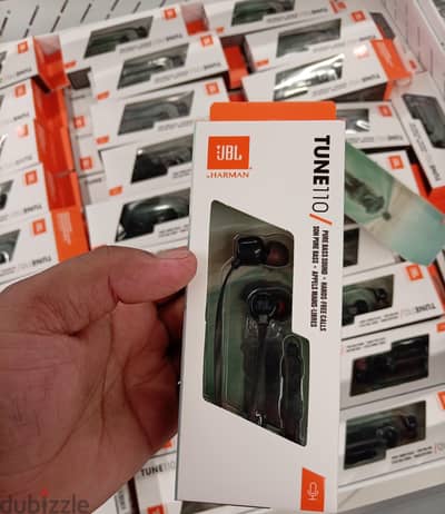JBL TUNE 110 Original Wired Earphone - QAR 40