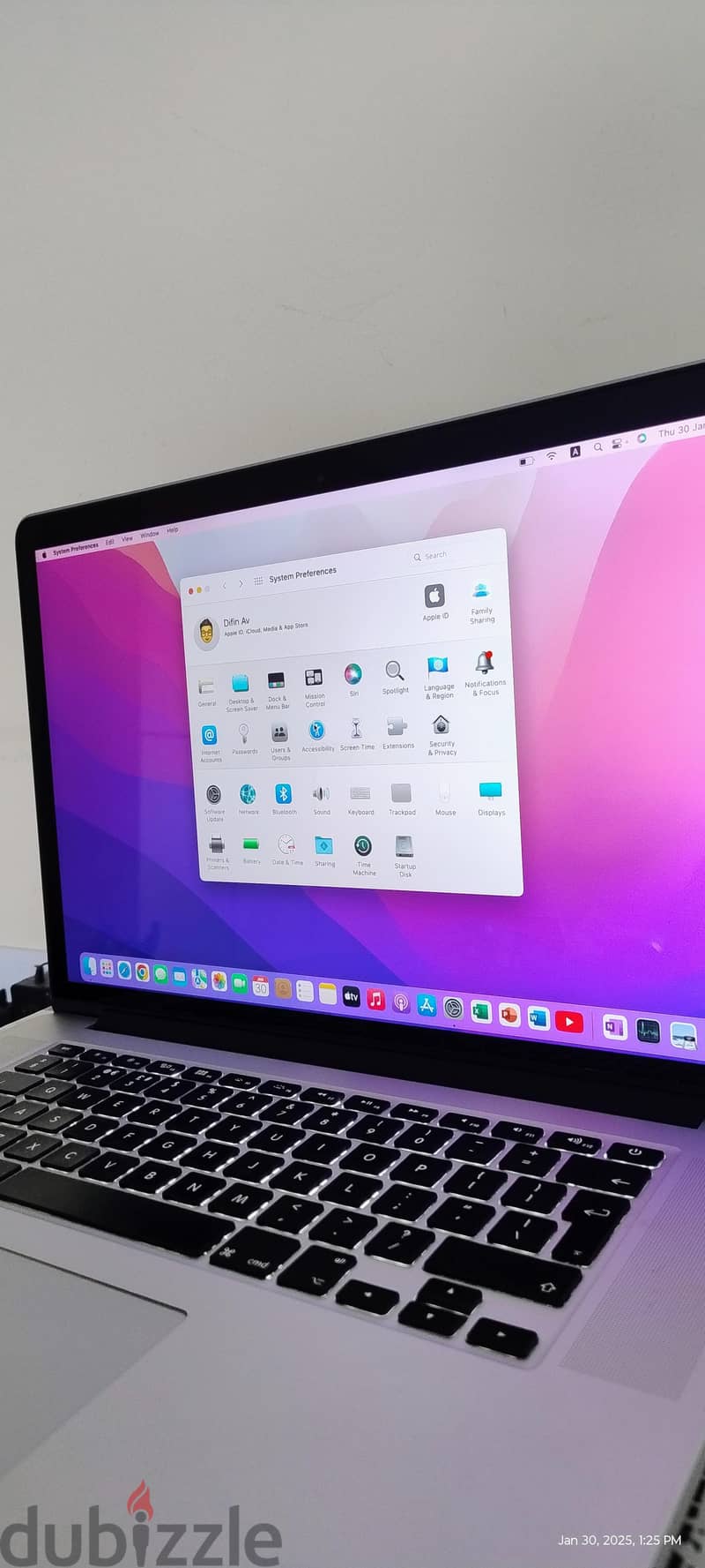 MacBook Pro 15 -inch 2015 i7 | 16GB RAM 256 GB SSD 2