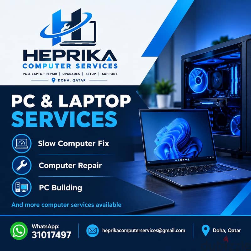 Computer & Laptop Repair | Doorstep Service in Doha 1