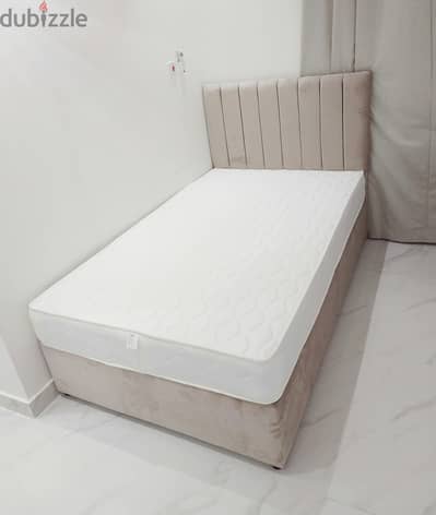Single bed and small cupboard selling new.