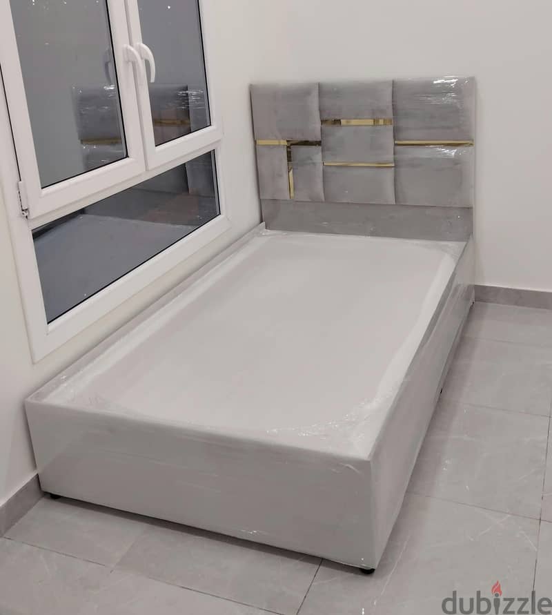 Single bed and small cupboard selling new. 9