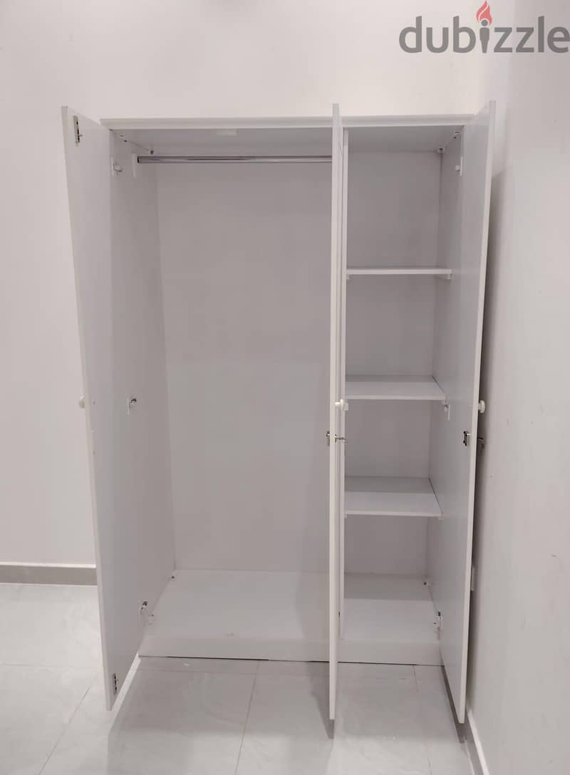 Single bed and small cupboard selling new. 18
