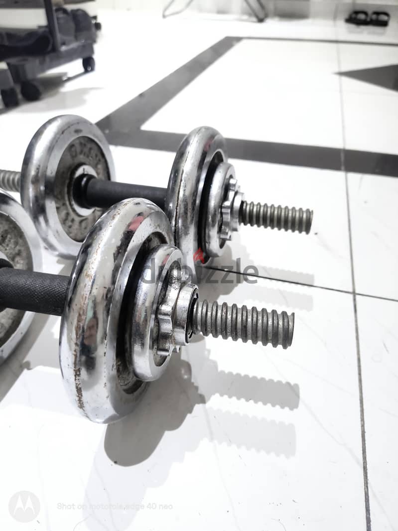Dumbbells for sale 1