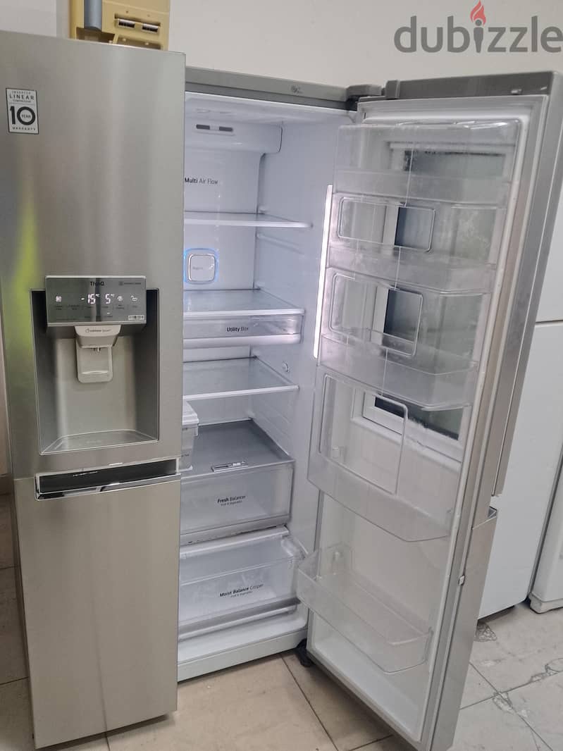 LG side by side refrigerator for sale 2
