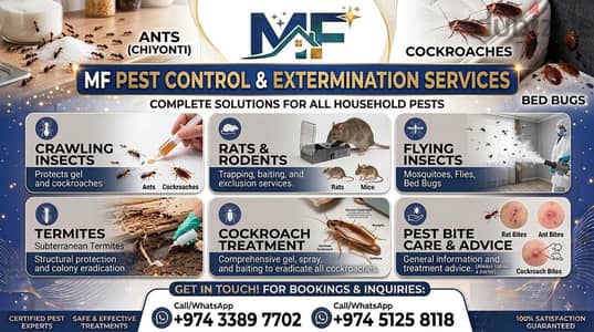 pest control service in doha Qatar