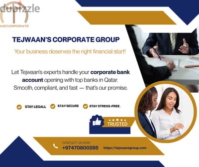 Open corporate bank account