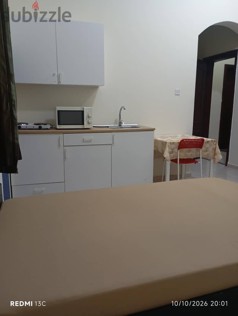 Al Duhail area near LandMark Mall - Studio for rent 8