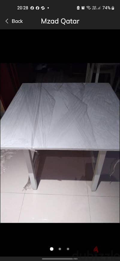 2 Wooden tables New