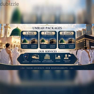 Umrah packages available