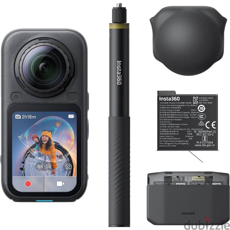 Insta360 X6 8K 360 Action Camera Essential 3