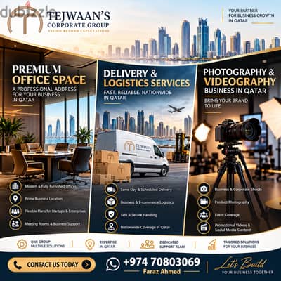  **TEJWAAN’S CORPORATE GROUP – YOUR PARTNER FOR BUSINESS GROWTH IN QA