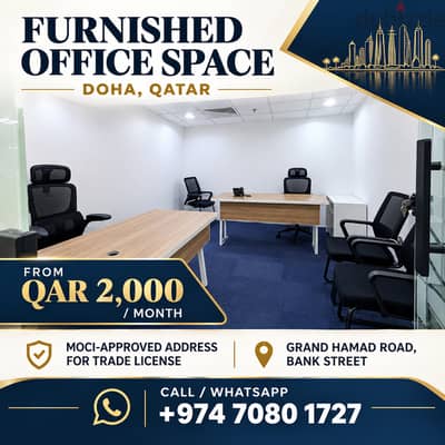 Furnished MOCI approved office