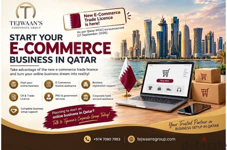 Start Your E-Commerce Business in Qatar!