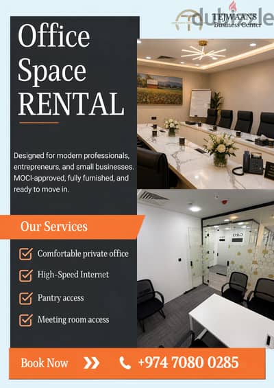 Office Space Available for Rent