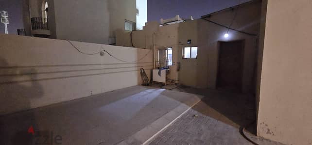 للايجار ملحق ارضي خلف الفيلا