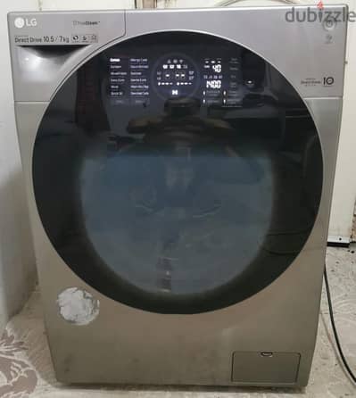 WASHING MACHINE FOR SALE 10.5/7 KG